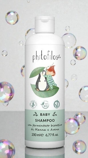 Shampoing Bébé "Avoine, Guimauve & Calendula" Phitofilos