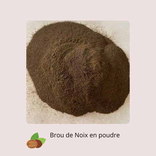 Brou de Noix (Poudre) – Naturel ou Bio – Coloration Végétale & Soin Fortifiant