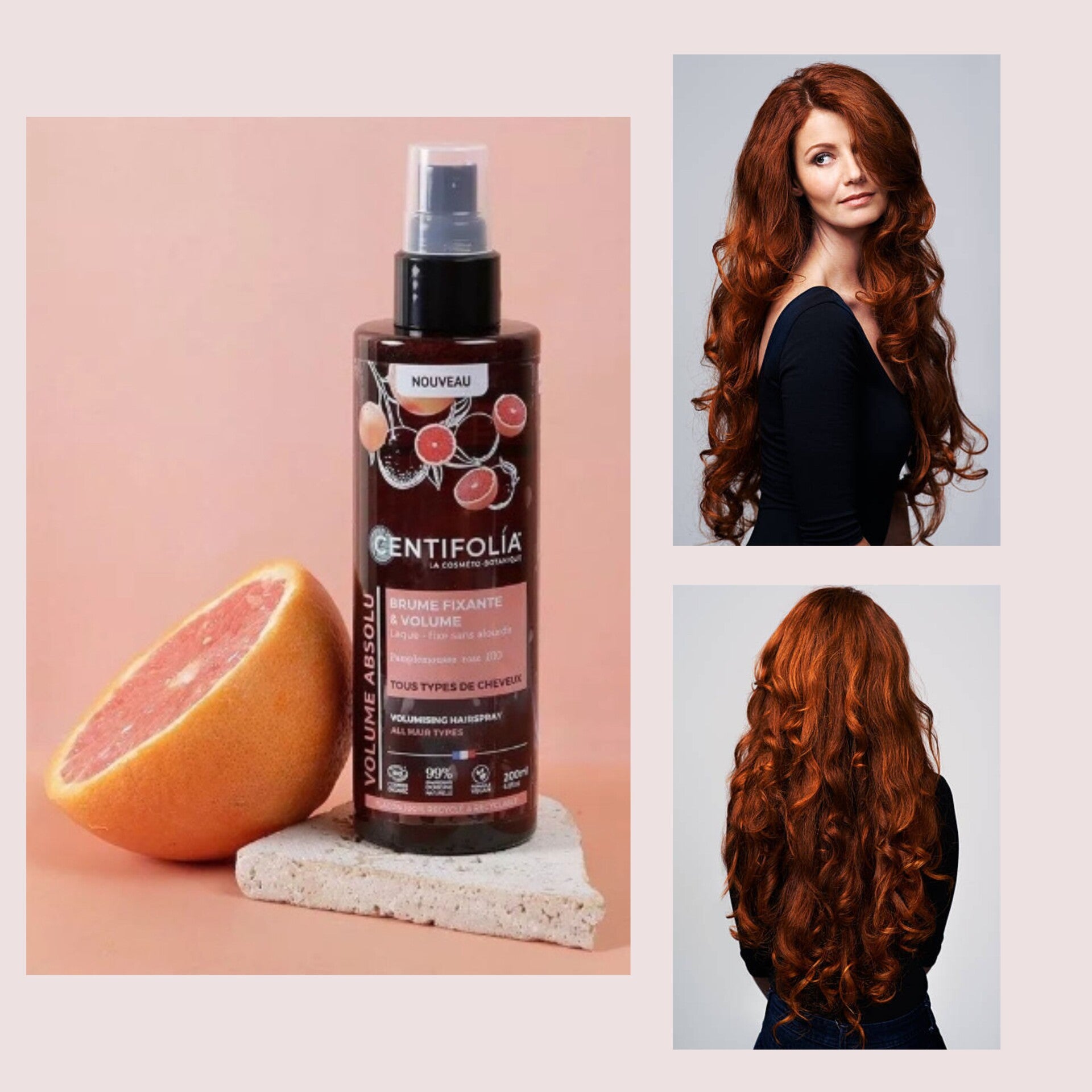 Laque & Brume Fixante Volume Bio – Centifolia