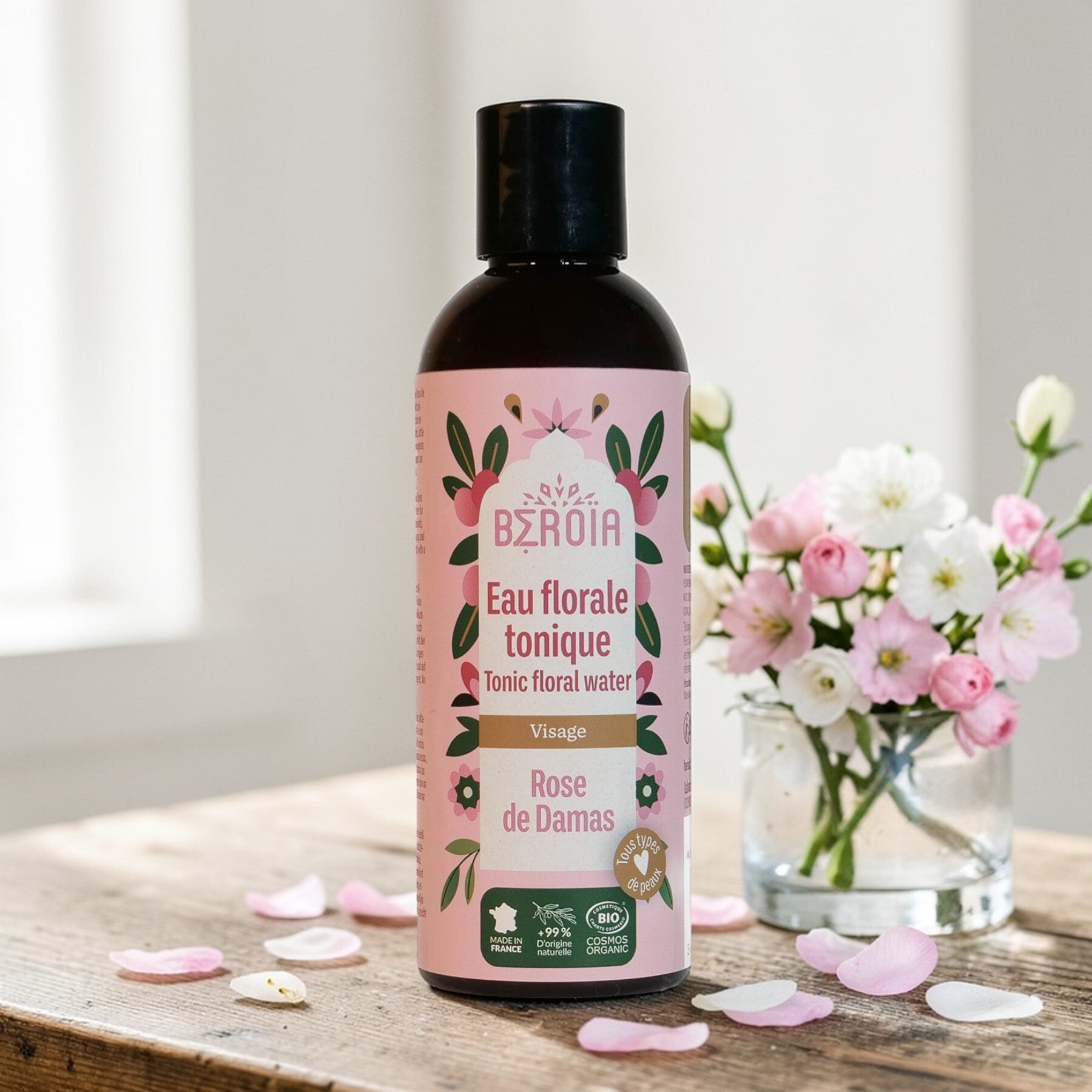 Hydrolat de Rose Biologique - Béroïa -