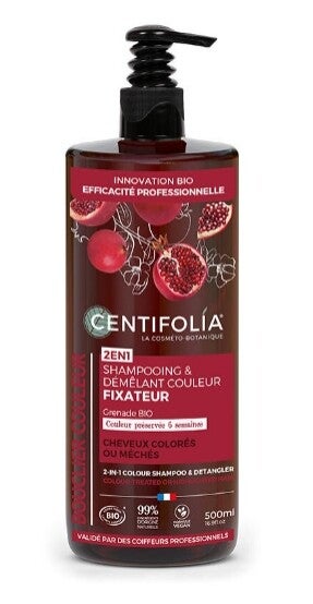Shampoing démêlant & fixateur couleur Centifolia