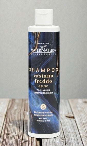 Shampoing CHÂTAIN FROID mûre - Nuances Cendrées -