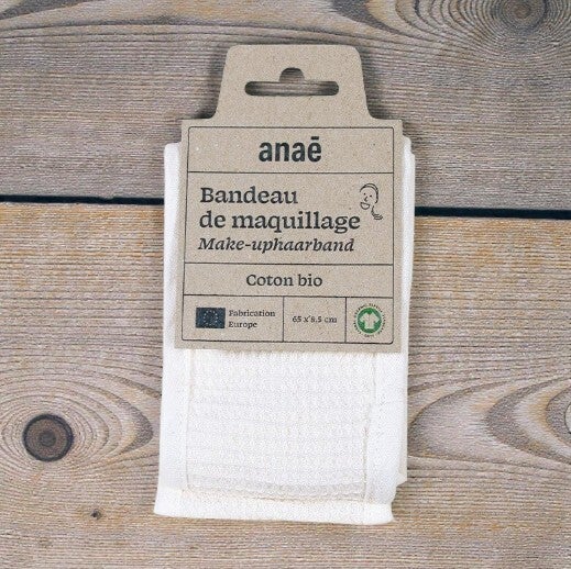 Bandeau de Maquillage en Coton Bio – Anaé®