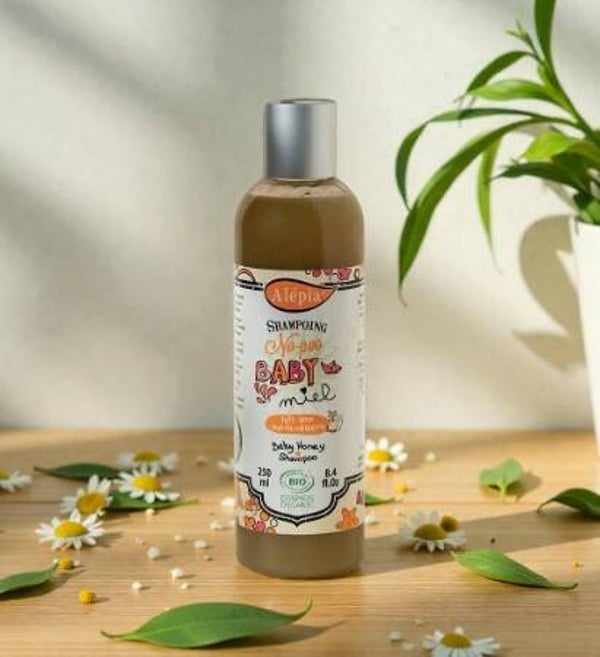 Gel Lavant Bio Alépia – Cheveux & Corps Bébé | Ultra Doux, Naturel et Protecteur