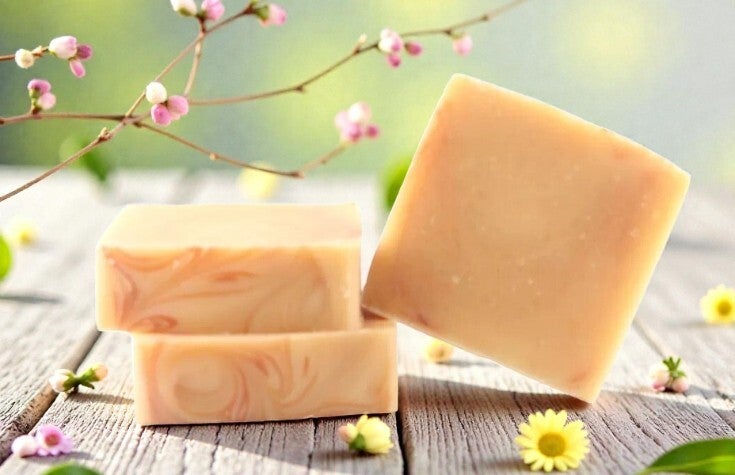 Savon à l’Huile d’Argan Bio & Rose Musquée (Églantier) – Naturel & Hydratant