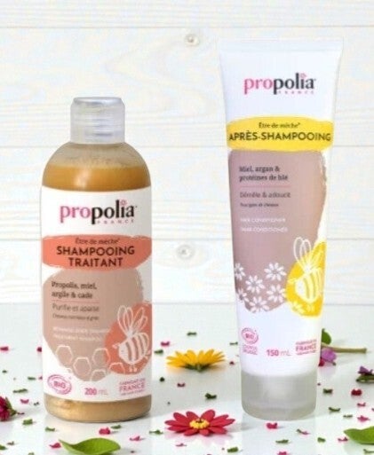 Duo Shampoing Traitant et Après-shampoing - Propolia