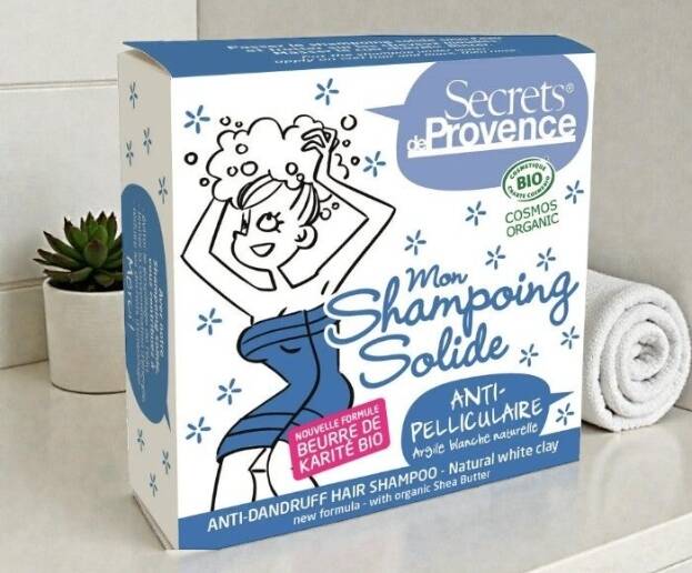 Shampoing solide anti pelliculaire