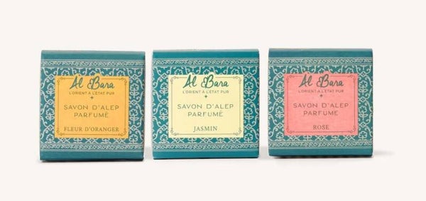 Coffret 3 savons d’Alep parfumés