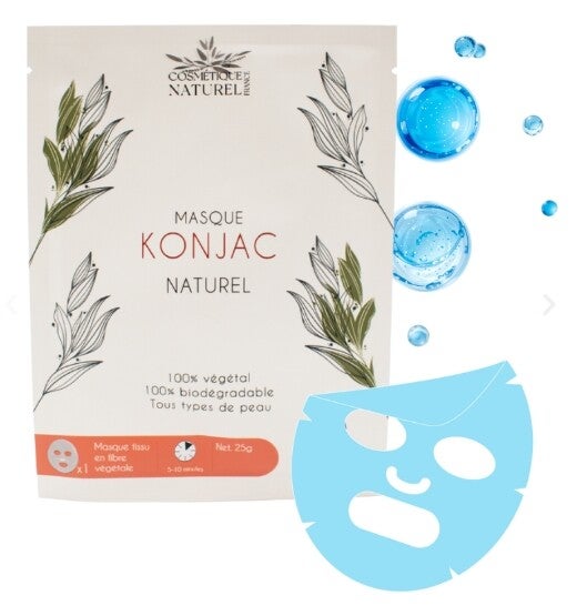 Masque Konjac - Collagène (2 utilisations)