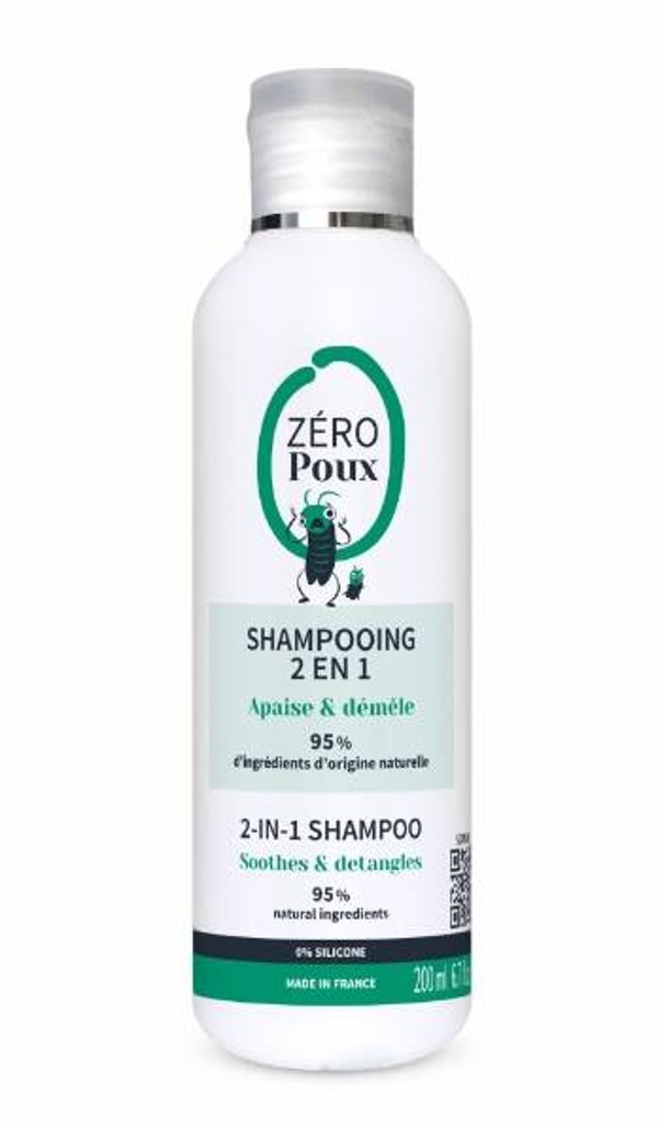 Shampooing 2 en 1 - Zéro Poux