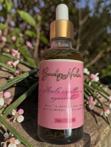 Huile Capillaire Infusée Ayurvédique - Croissance des cheveux -