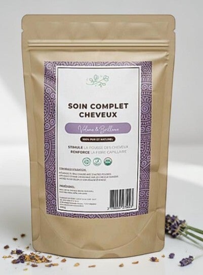 SOIN CHEVEUX AUX 9 PLANTES AYURVÉDIQUES 100 G