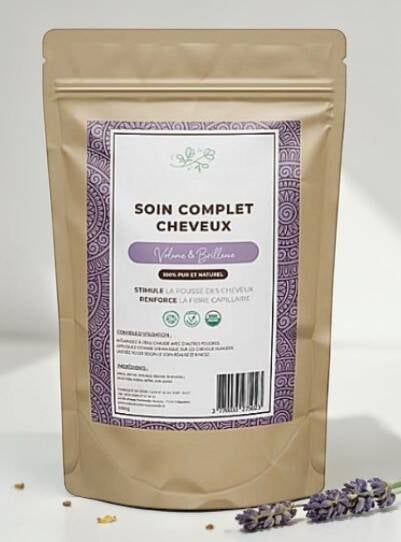 SOIN CHEVEUX AUX 9 PLANTES AYURVÉDIQUES 100 G