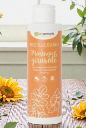 Après-shampoing Baume Moringa & Tournesol - La Saponaria -