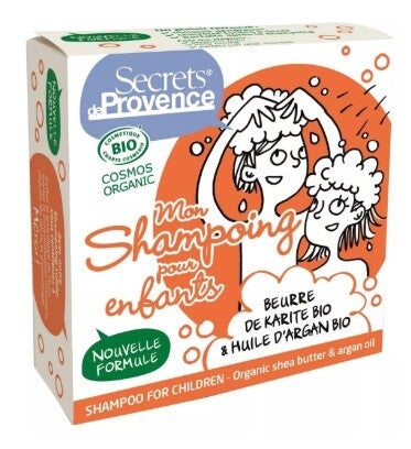 Shampoing solide Enfants Karité & Argan Bio - Parfum Lavande 🪻-
