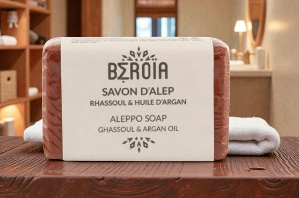 Savon d'Alep Rhassoul Huile d'Argan