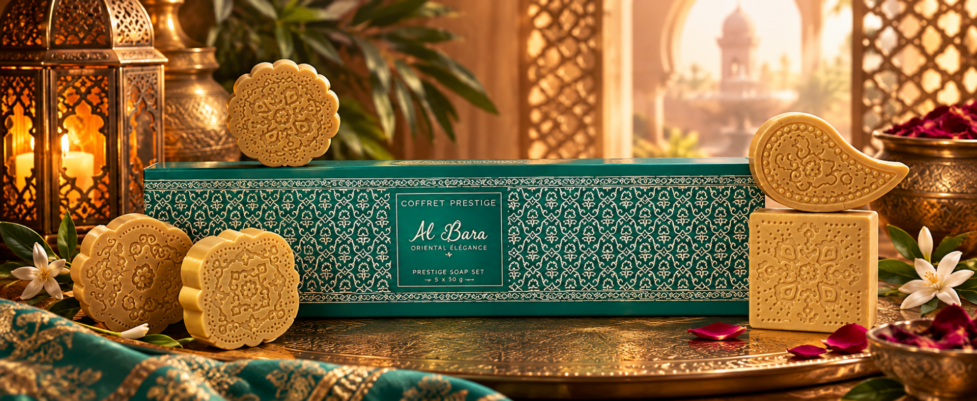 Coffret Cadeau Prestige vert - Al Bara