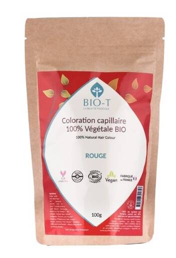 Coloration Végétale Rouge - Bio-T -