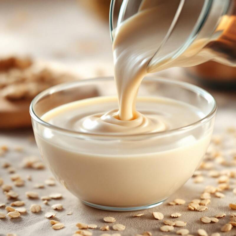 Crème d'avoine cosmétique