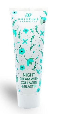 Crème de nuit au collagène et à l'élastine, 100 ml