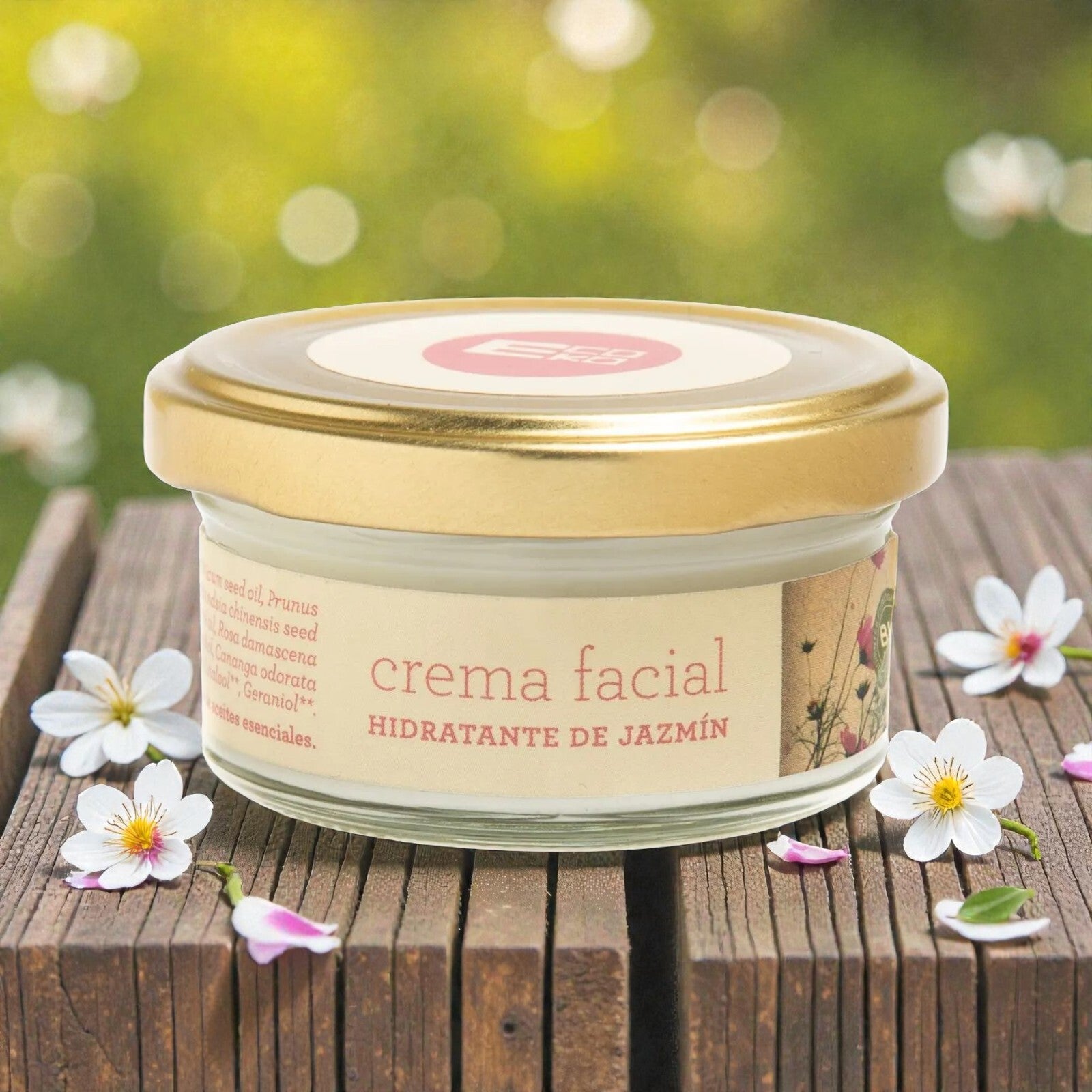 Crème visage hydratante Bio - Essence de Jasmin - 70 ml