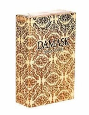 Poudre de henné du Damask pour cheveux – coloration végétale reflets cuivrés et bordeaux