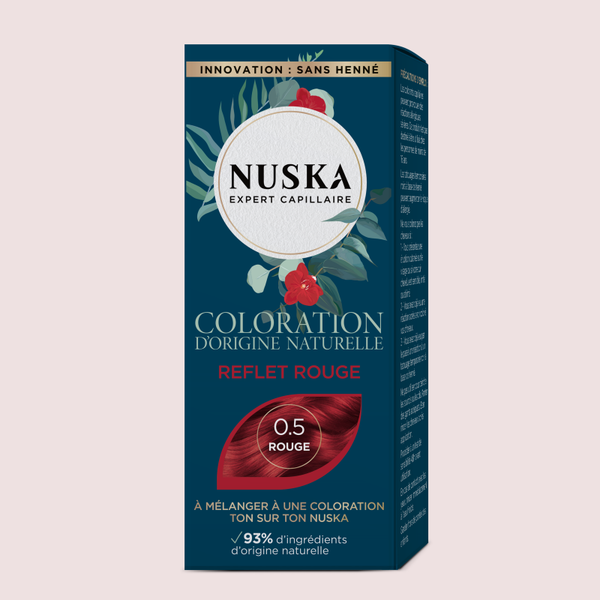 Coloration Naturelle Reflet Rouge N°5 - NUSKA