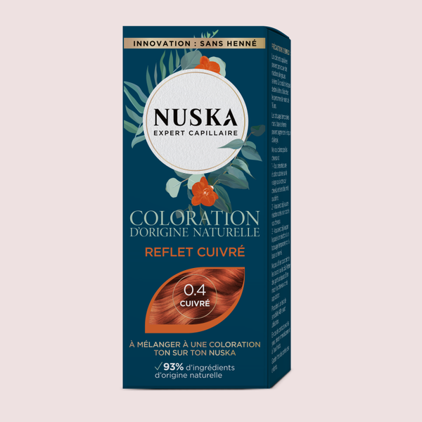 Coloration Naturelle Reflet Cuivré N°4 - Nuska