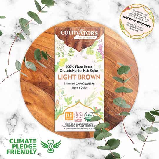 Coloration Biologique Brun Doré clair - Cultivator's -