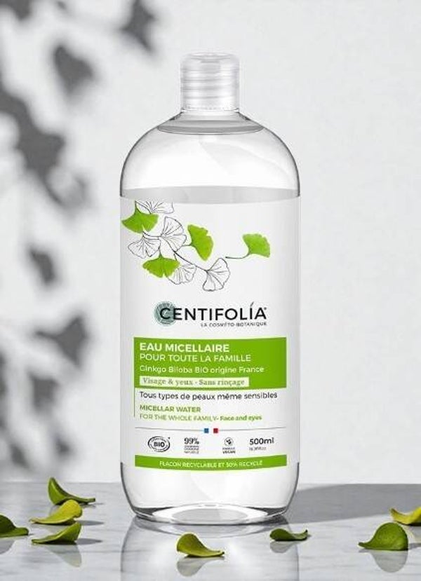Eau micellaire bio pour toute la famille - 500 ml - Centifolia