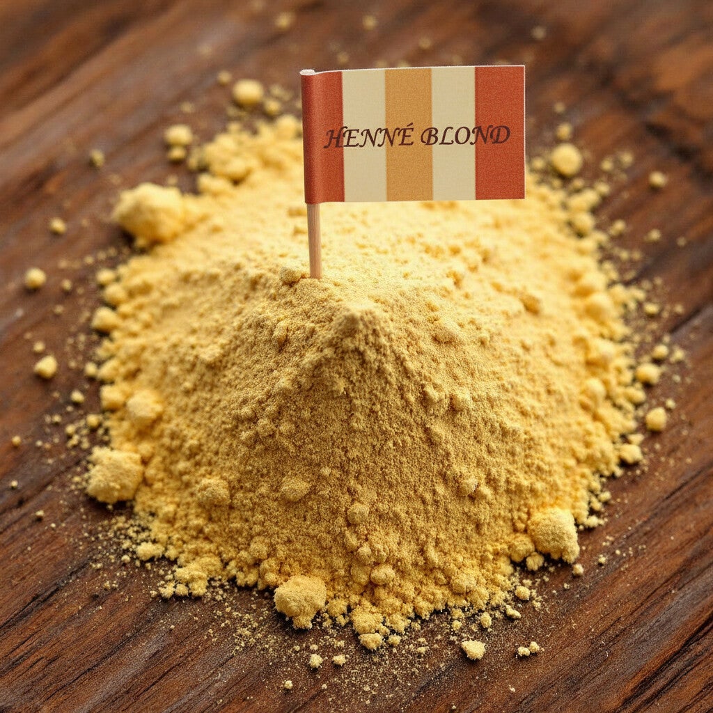 Henné Blond Naturel – Couleur dorée, éclat et douceur