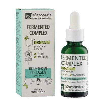 Sérum Visage Liftant & Lissant Bio – Anti-Âge Fermenté | La Saponaria