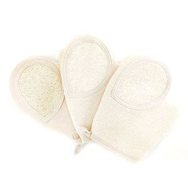 Gant de gommage Loofah BIO