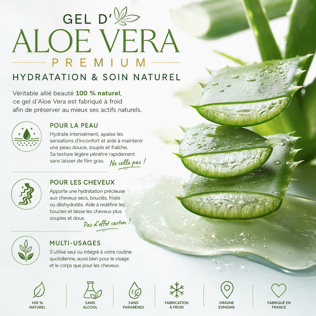 GEL ALOE VERA Premium
