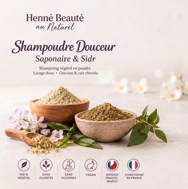 Shampoudre Douceur – Saponaire & Sidr