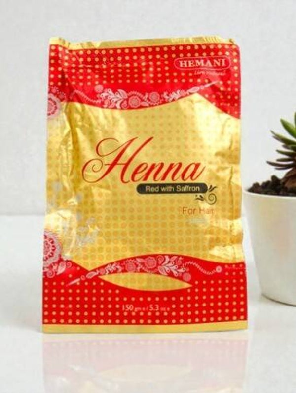 Henné Rouge Safran - Hemani - 150 gr
