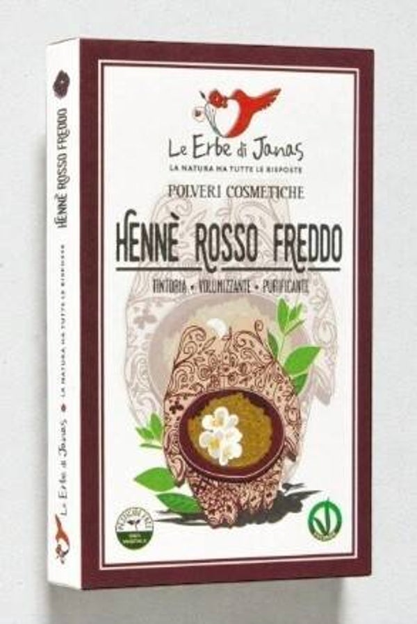 HENNÉ ROUGE FROID (Rosso Freddo) – Le Erbe di Janas
