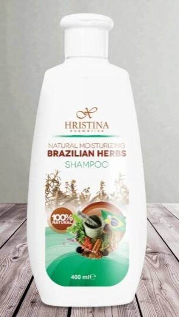 🌿 Shampoing Hydratant aux Herbes Brésiliennes – 400 ml