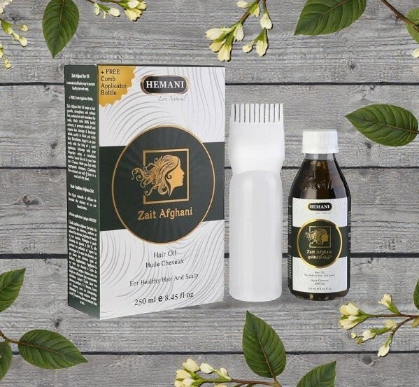 Huile Capillaire HEMANI 225 ml - Croissance Naturelle des Cheveux -