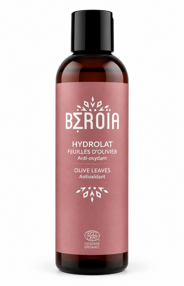 Hydrolat de Feuilles d'Olivier Biologique - Béroïa -