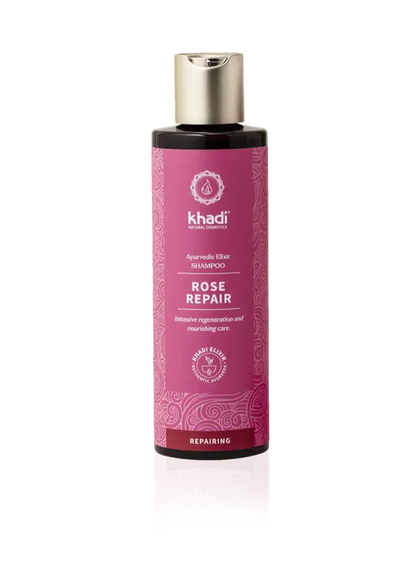 Shampoing Élixir Ayurvédique - ROSE REPAIR - Khadi -