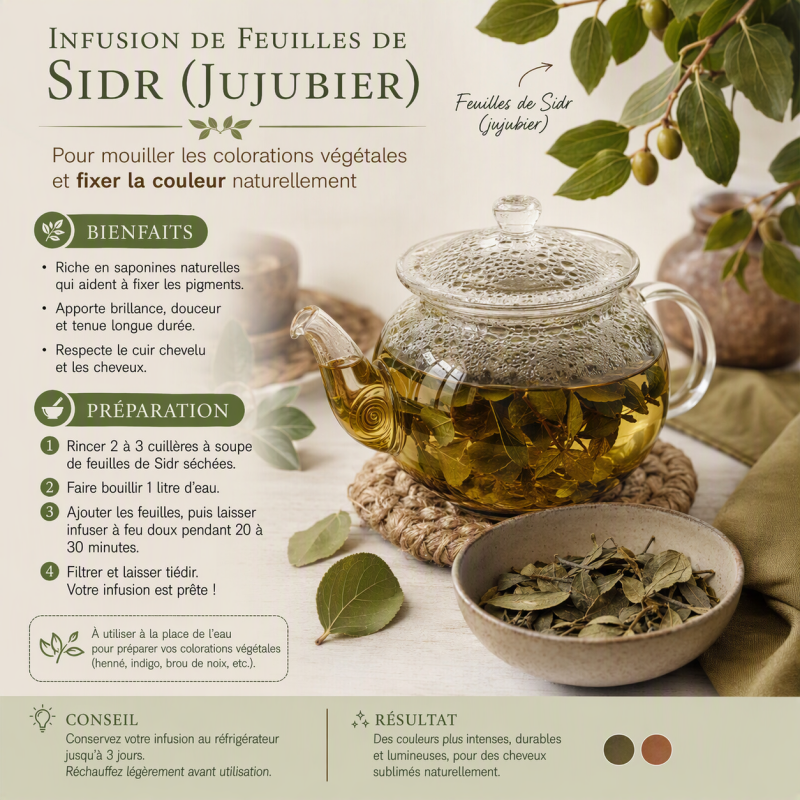 Infusion feuille de sidr