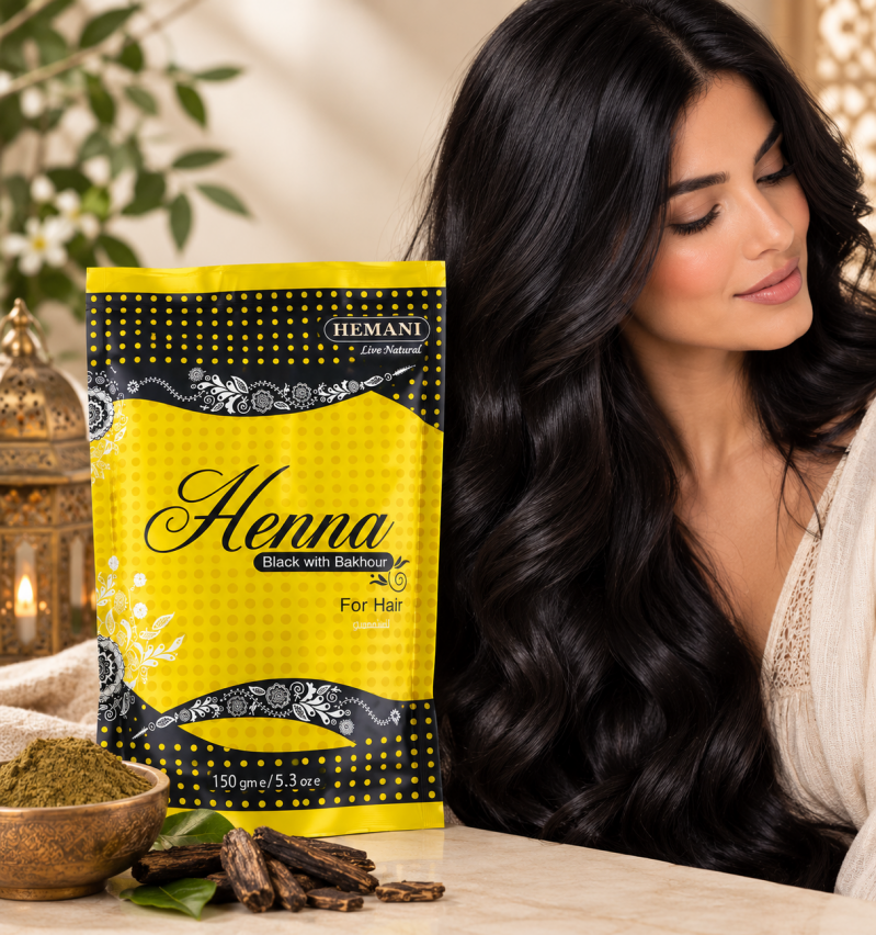 Henné Hemani NOir 150 g I Henné Beauté au Naturel