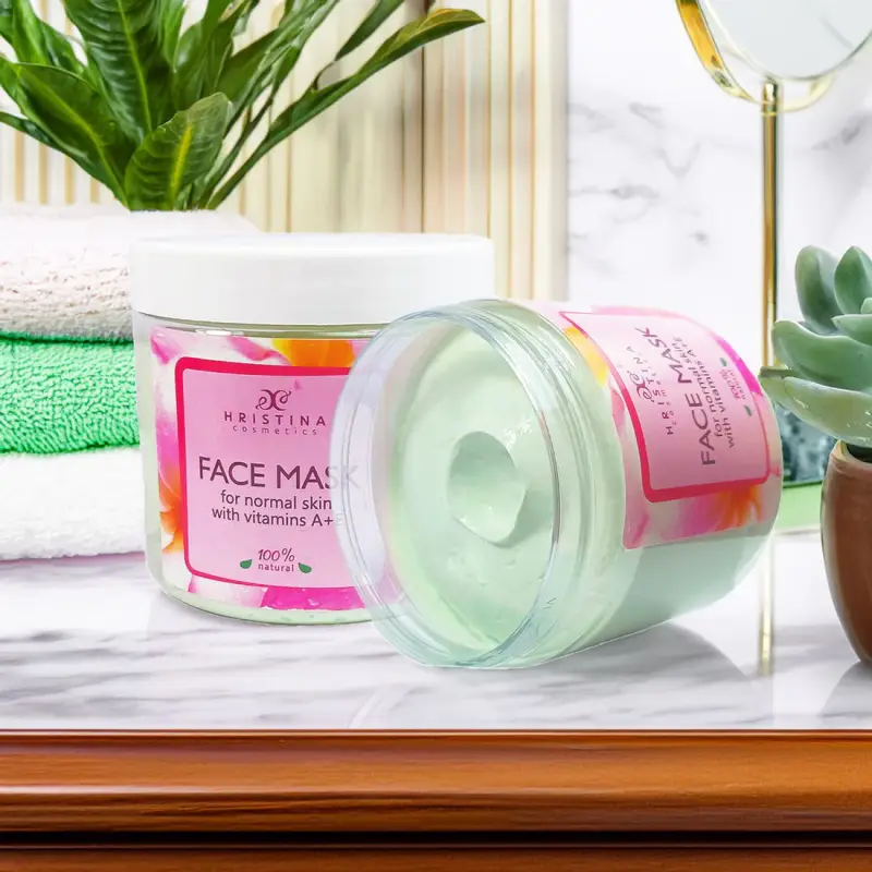 Masque cutané peau normale 100% Naturel Hirstina