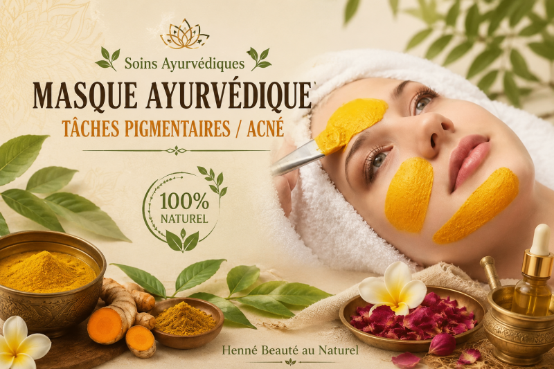 Masique ayurvédique Curcuma