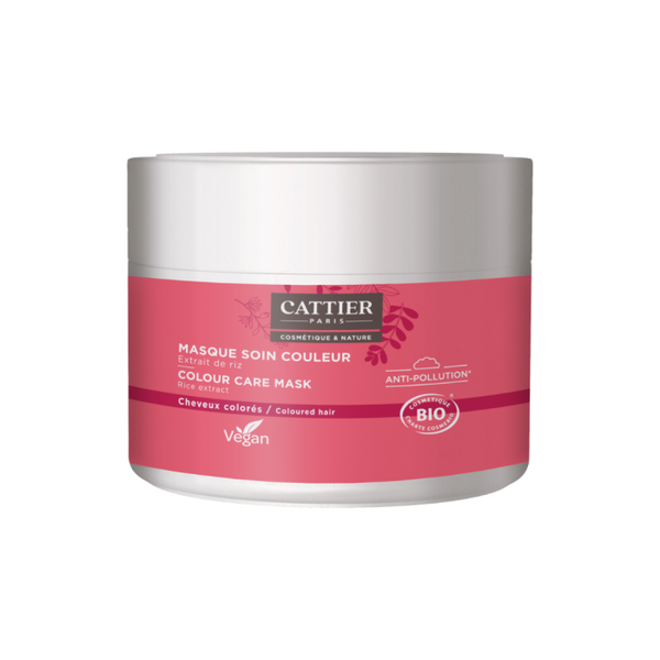 Masque Soin Couleur - Extrait de Riz & Beurre de Babassu - 200ml