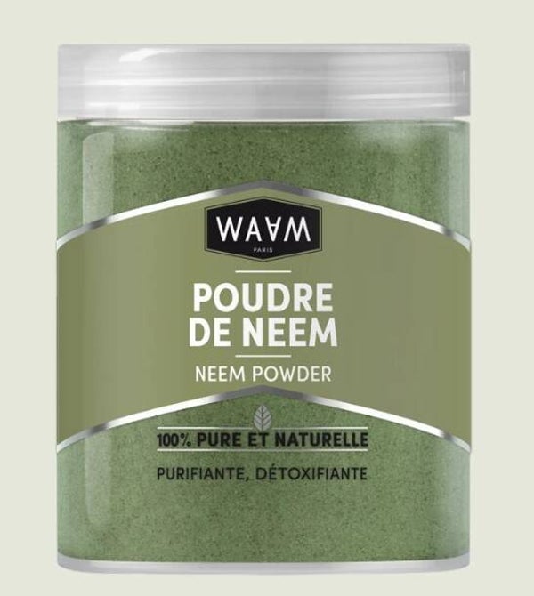 Neem Poudre Bio Waam 150 g – Purification & Soin Naturel Visage, Corps & Cheveux