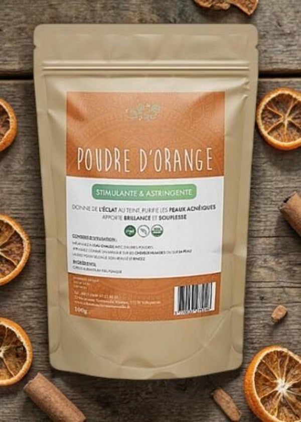 ORANGE BIO (poudre) 100 g