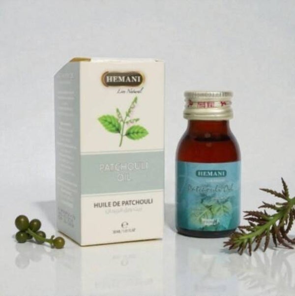 Huile de Patchouli Hemani – Soin Naturel Apaisant & Parfum Boisé