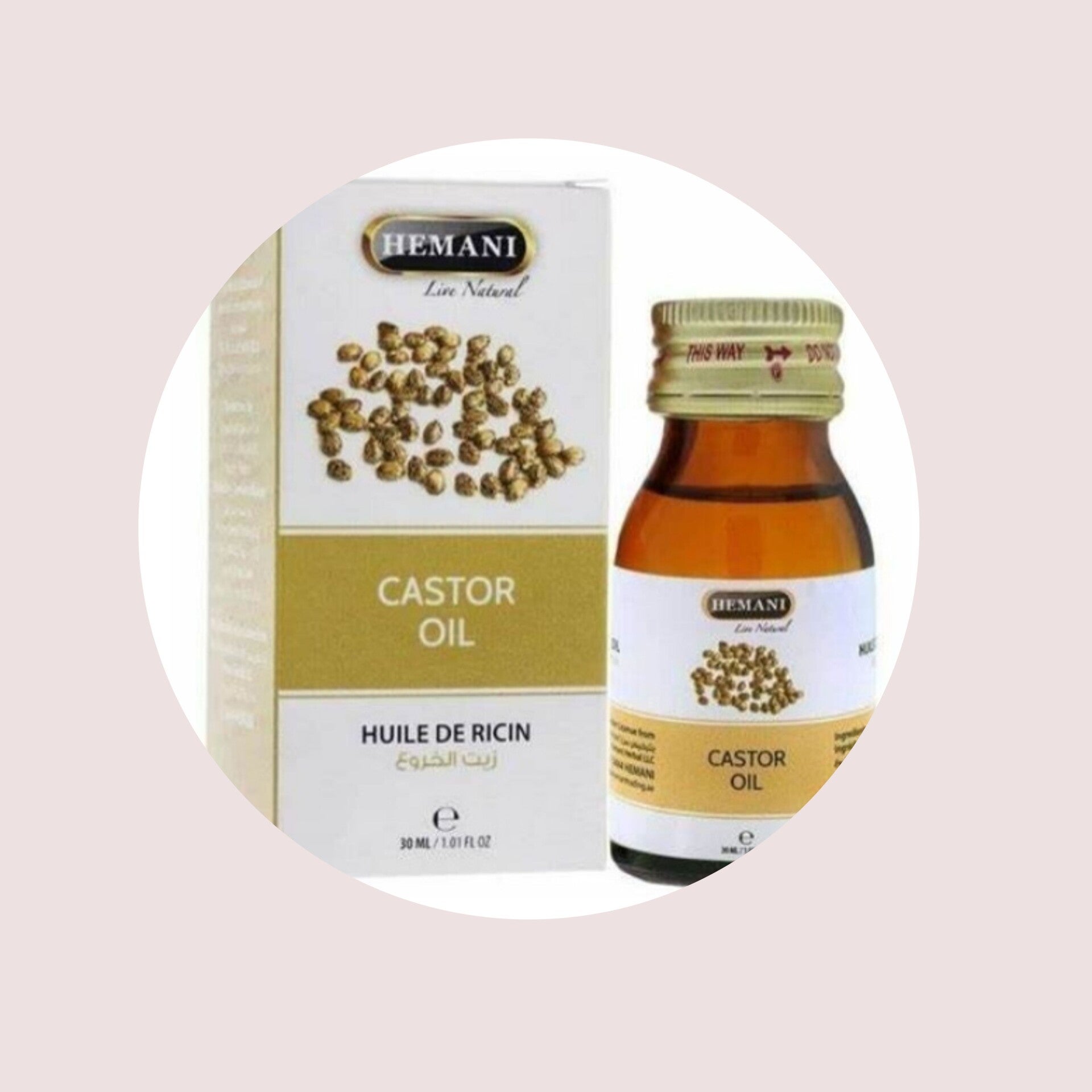 Huile de RICIN - Hemani -